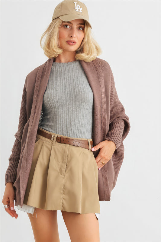 Luxe Batwing Elegance Cardigan