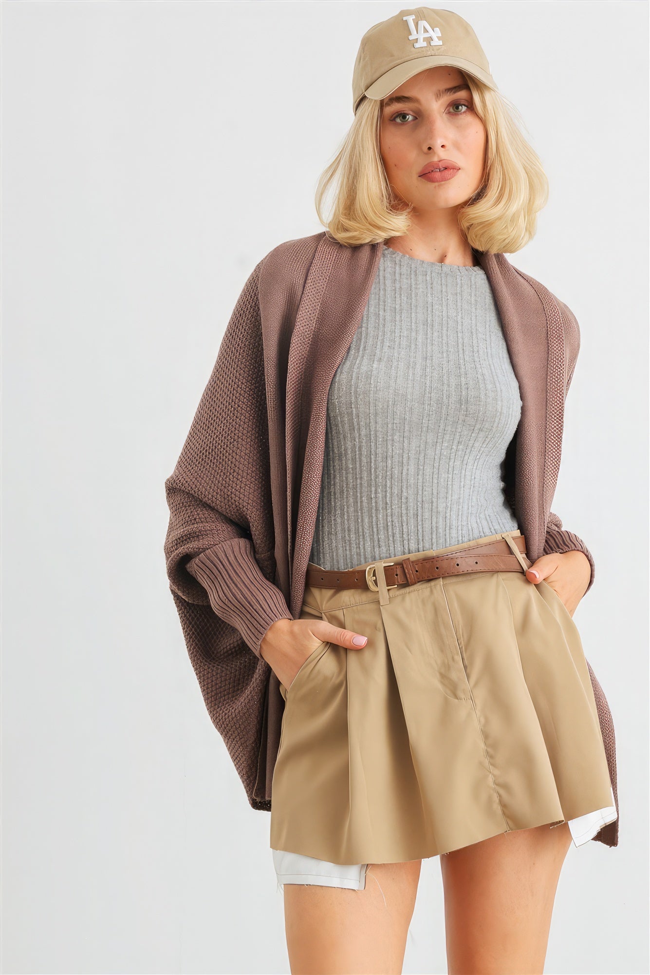 Luxe Batwing Elegance Cardigan