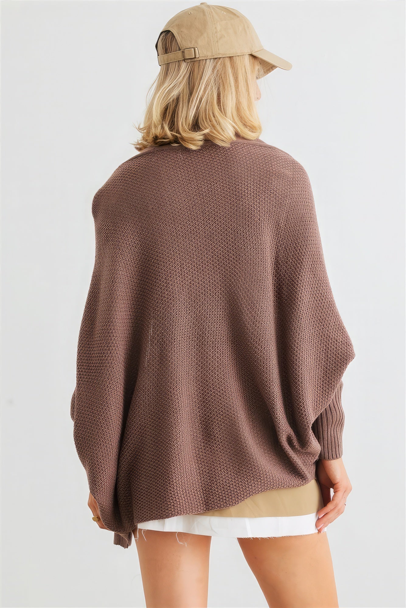 Luxe Batwing Elegance Cardigan